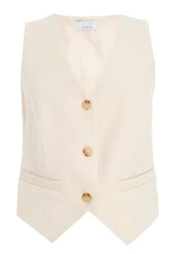 Quiz Stone Tailored Waistcoat Hot