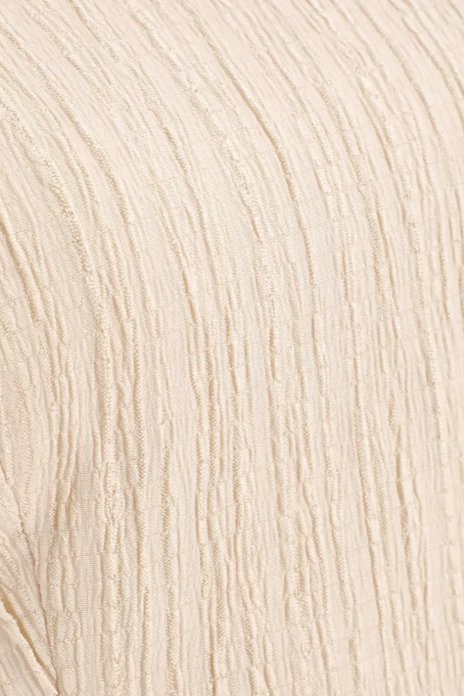 Quiz Stone Wavy Trim Crop Top Outlet