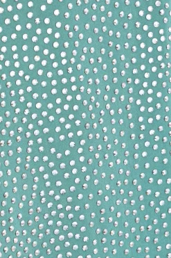 Quiz Teal Rhinestone Bodycon Mini Dress Discount