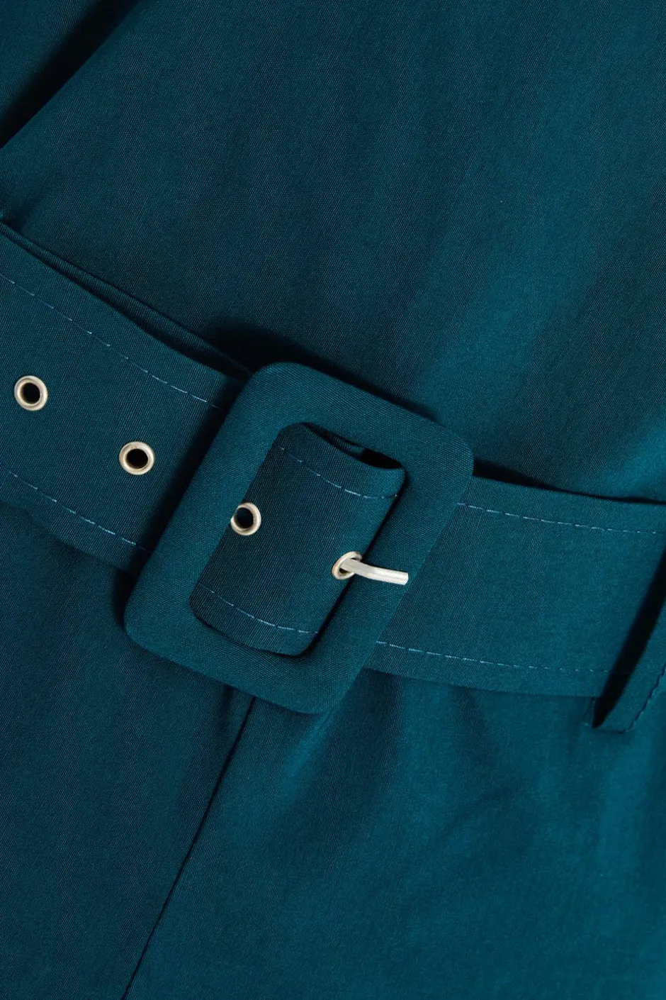 Quiz Teal Round Neck Skort Playsuit Online