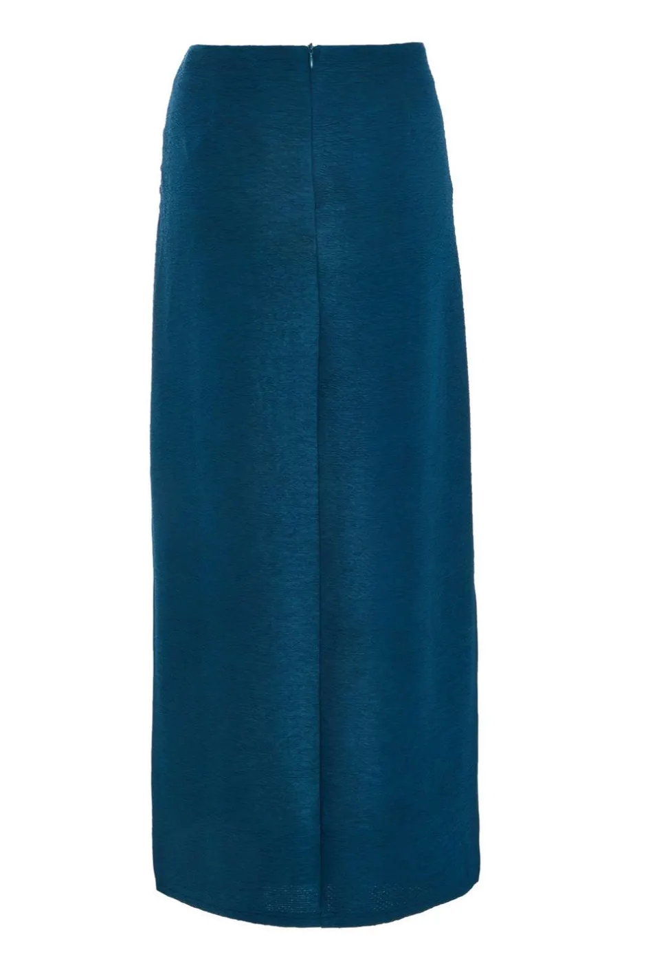 Quiz Teal Ruched Midaxi Skirt Outlet