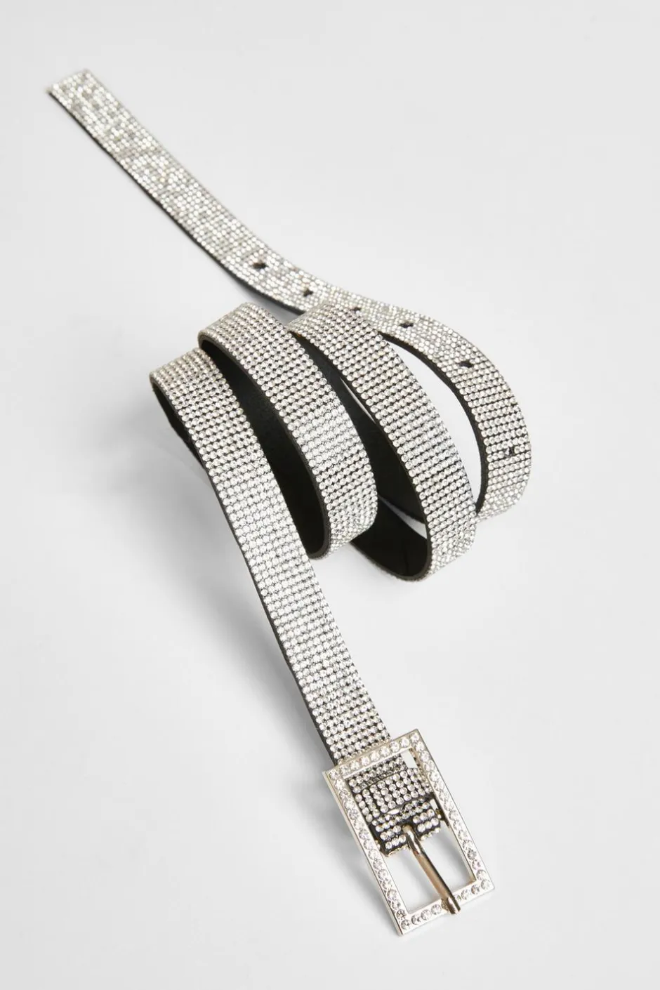 Quiz Thin Diamante Belt Hot