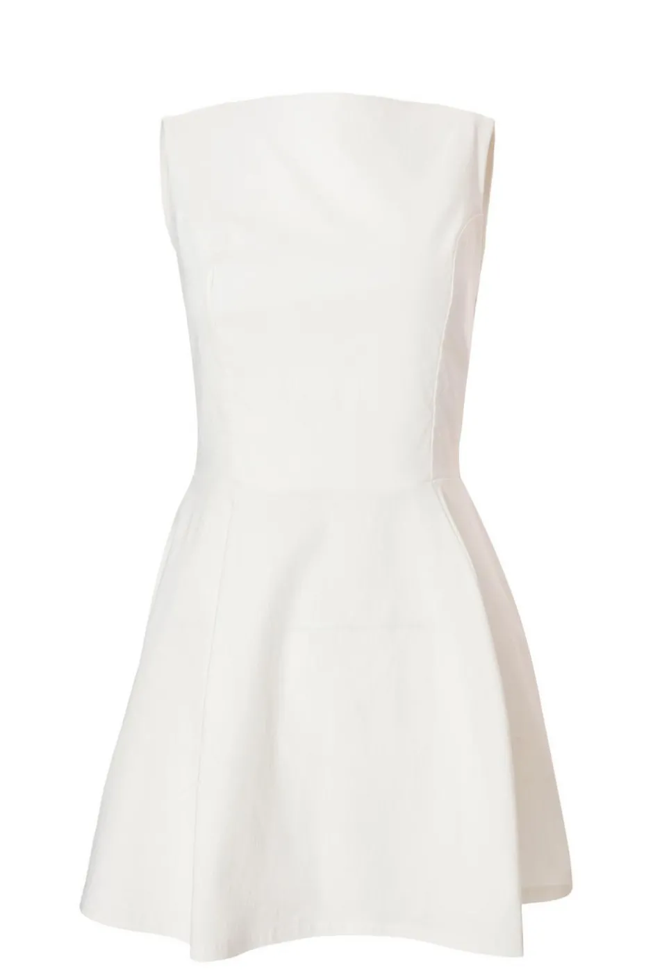 Quiz White Bow Back Mini Dress Clearance