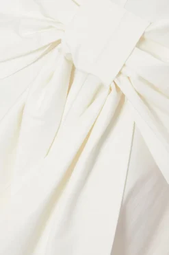 Quiz White Bow Back Mini Dress Clearance