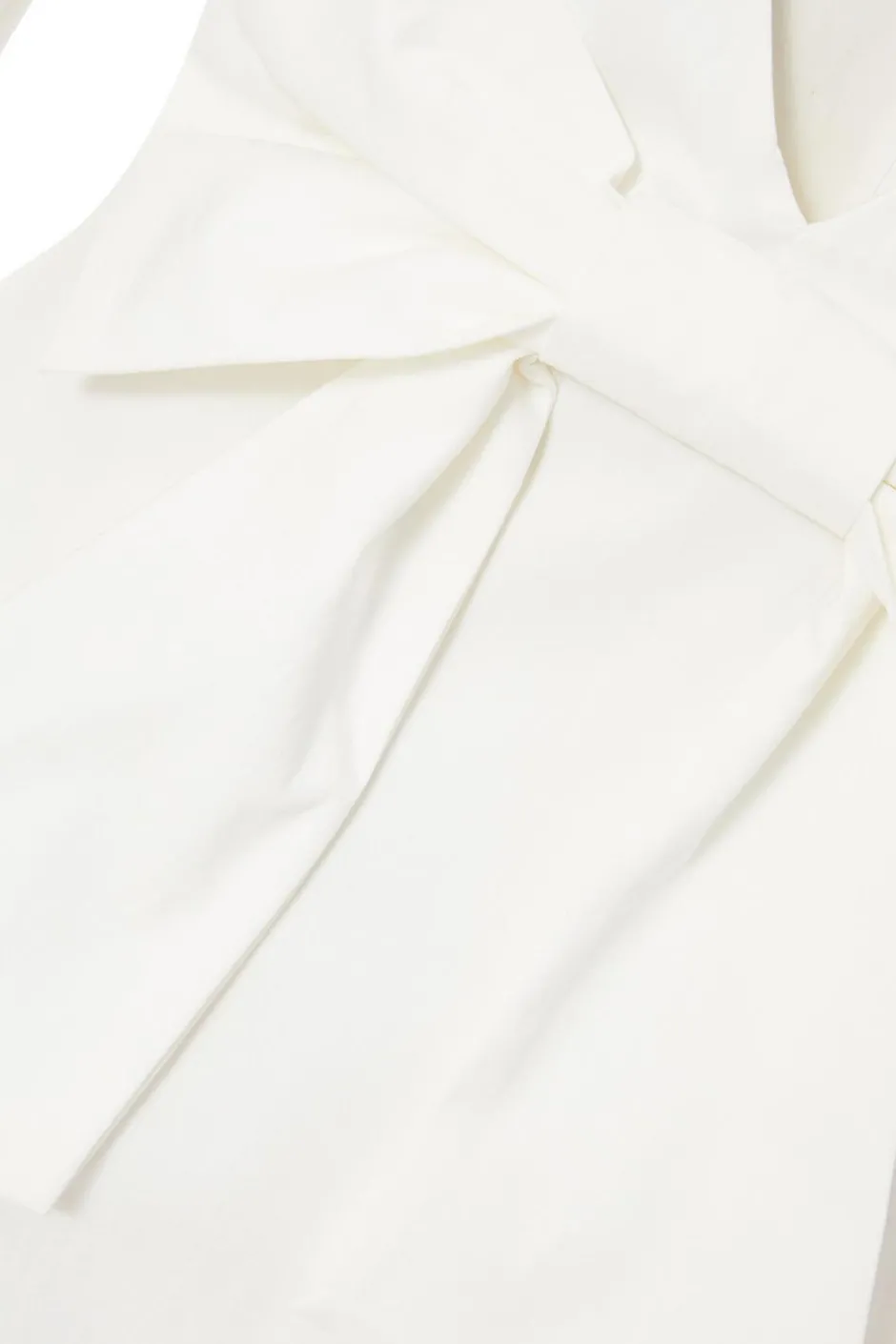 Quiz White Bow Back Skater Dress New