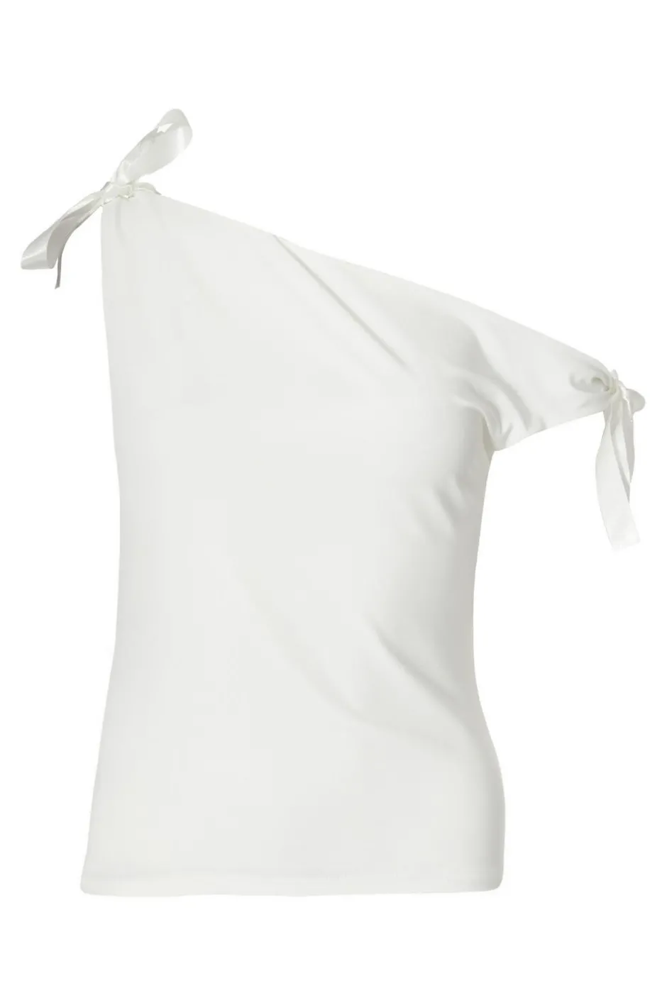 Quiz White Bow Detail Top New