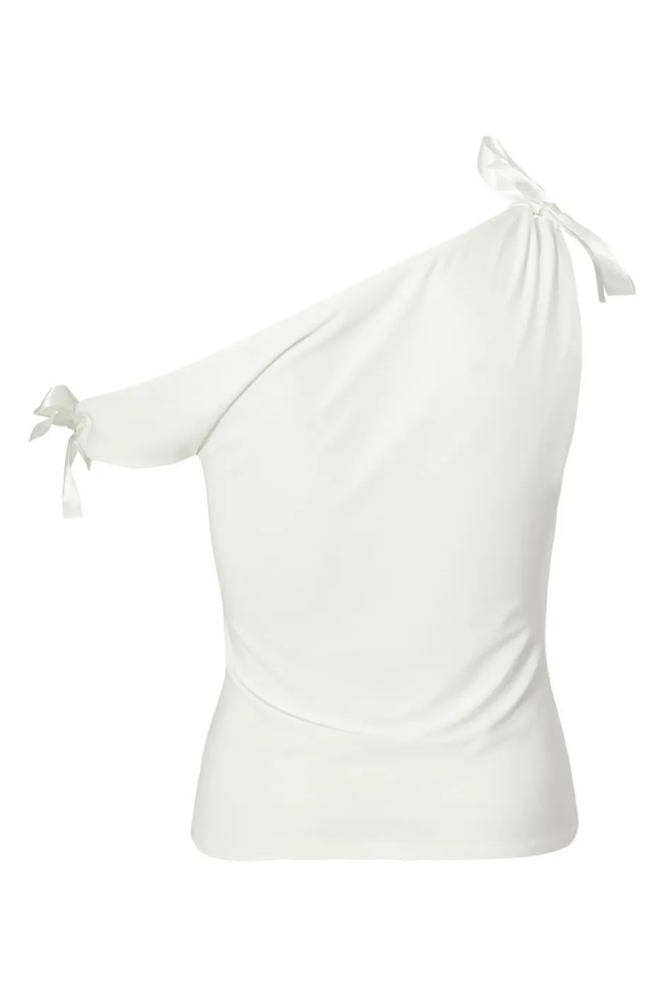 Quiz White Bow Detail Top New