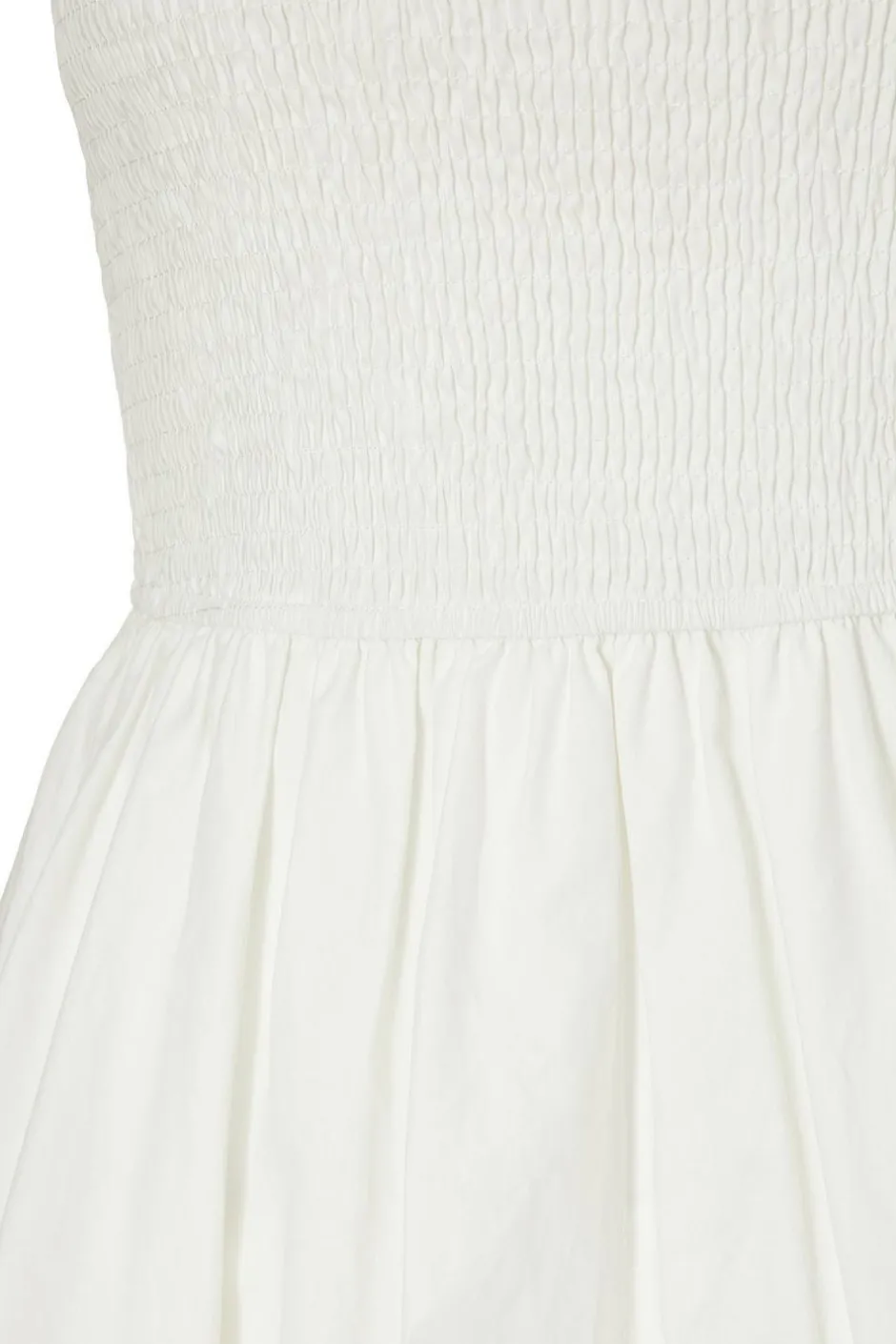 Quiz White Bubble Hem Mini Dress