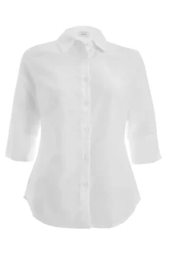 Quiz White Button Down Shirt