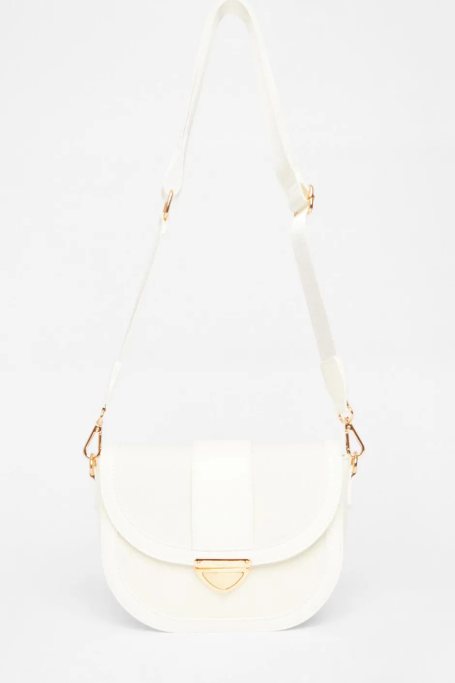 Quiz Cross Body Bag White Clearance