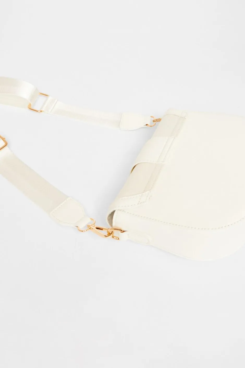 Quiz Cross Body Bag White Clearance