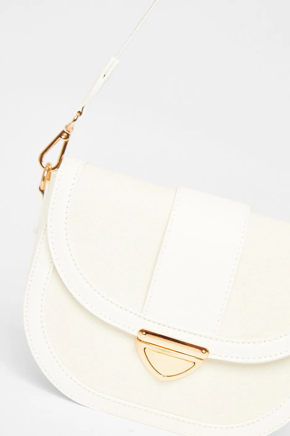 Quiz Cross Body Bag White Clearance