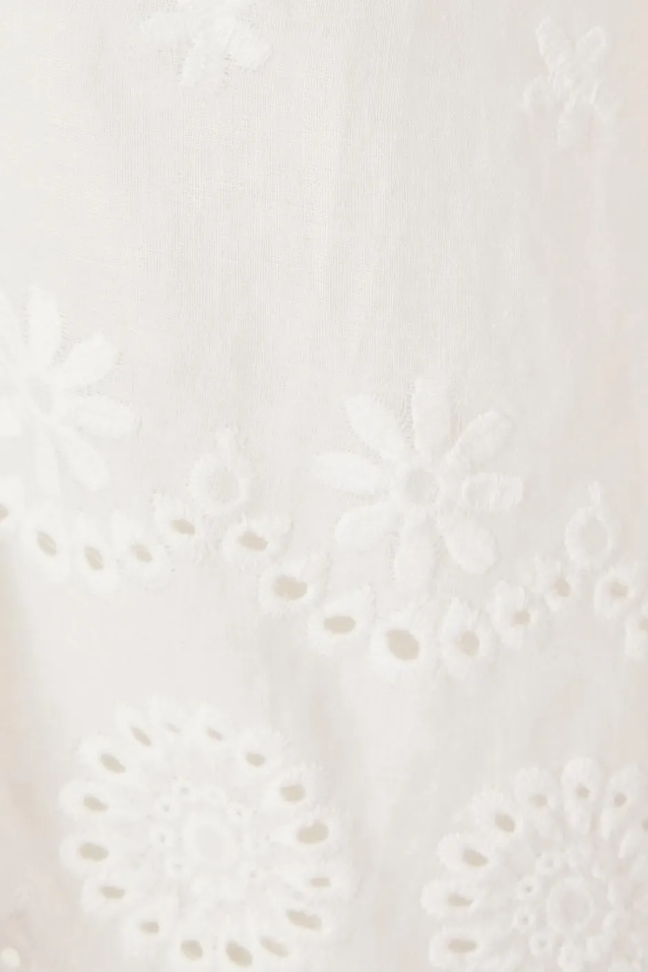 Quiz White Embroidered Blouse Online