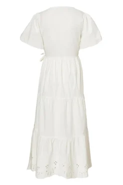 Quiz White Embroidered Hem Midaxi Dress Best