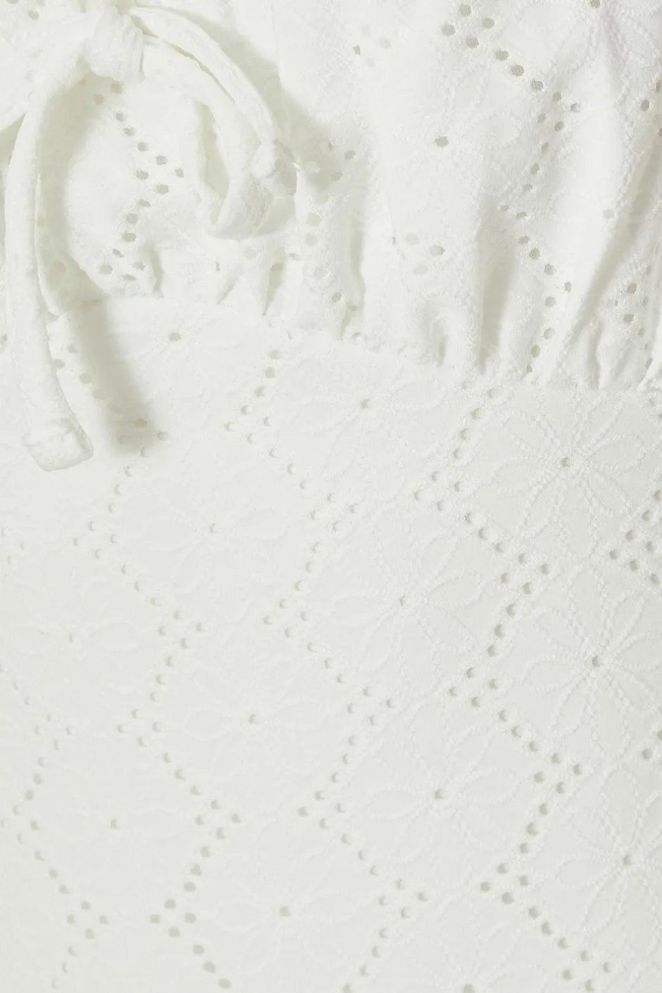 Quiz White Embroidered Milkmaid Playsuit Outlet