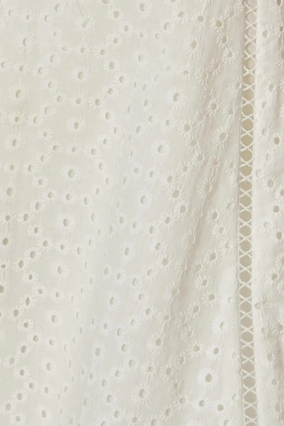 Quiz White Embroidered Mini Skater Dress Hot