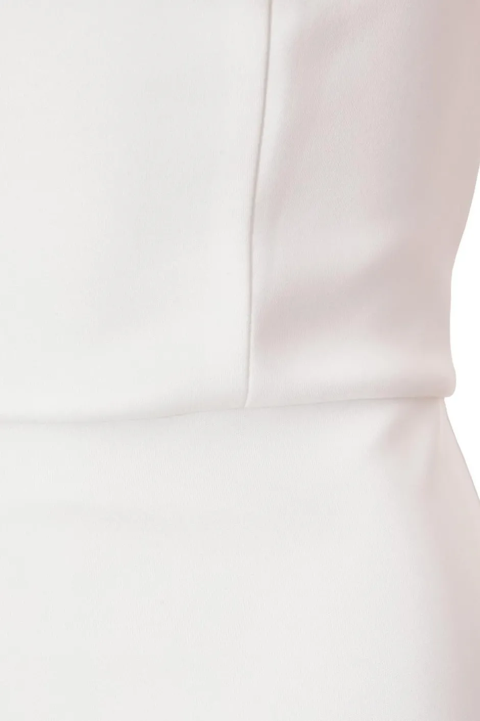 Quiz White Feather Trim Jumpsuit Hot