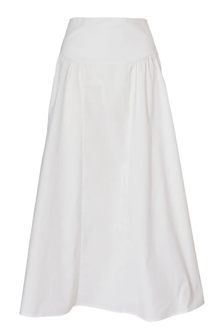 Quiz White High Waisted Maxi Skirt Clearance