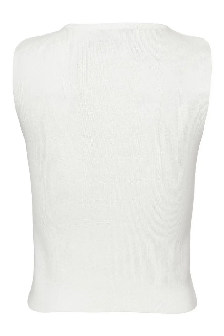 Quiz Knit Diamante Crop Top White New