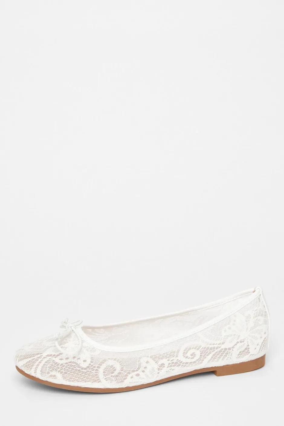 Quiz Lace Pumps White Hot