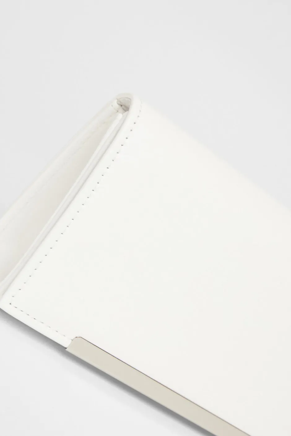 Quiz Long Clutch Bag White Discount