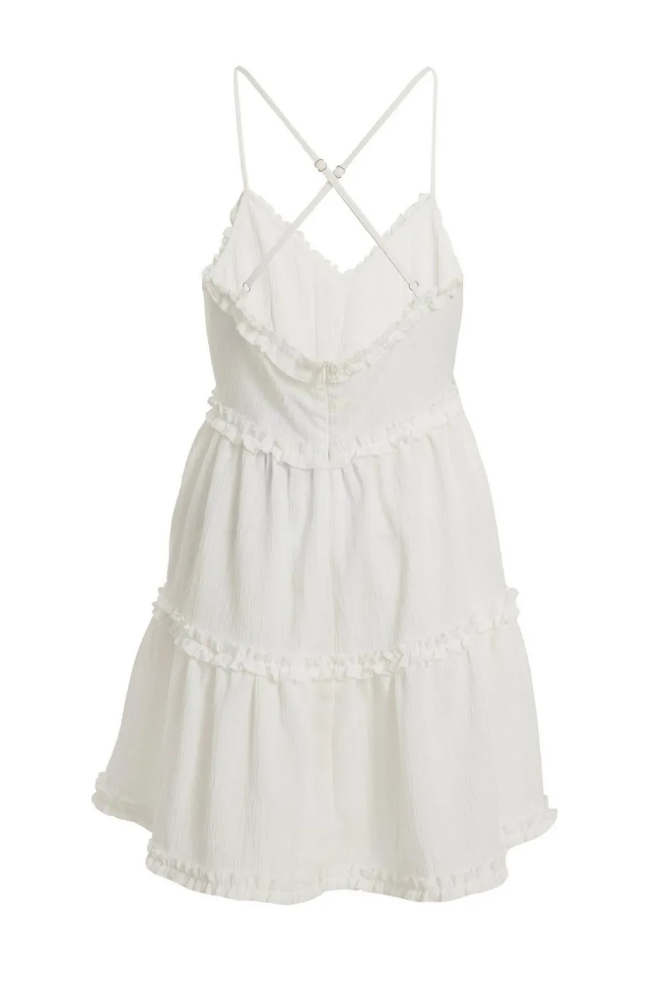 Quiz White Mini Skater Dress Outlet