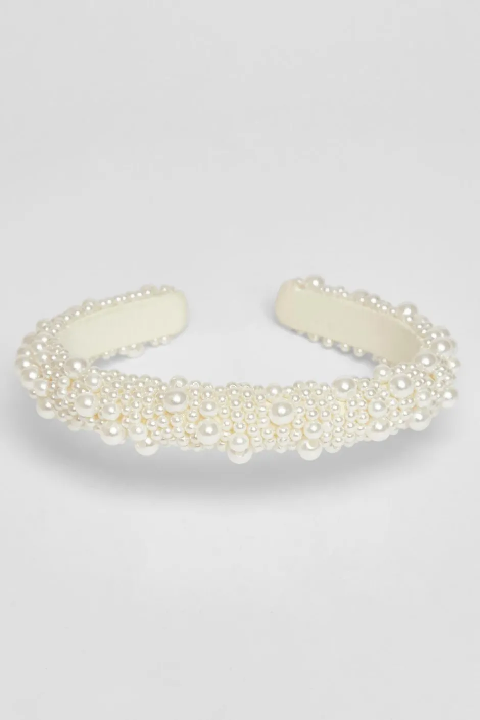 Quiz White Pearl Headband Online