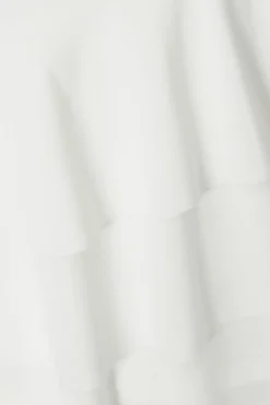 Quiz Ruffle Tiered Skort White