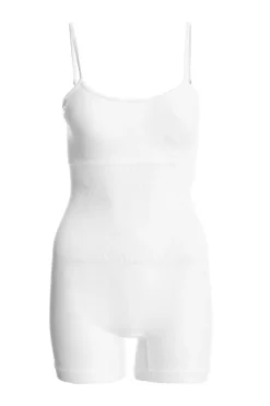 Quiz Seamless Playsuit White New