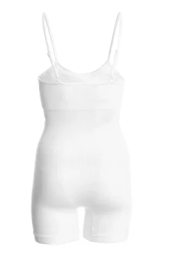 Quiz Seamless Playsuit White New