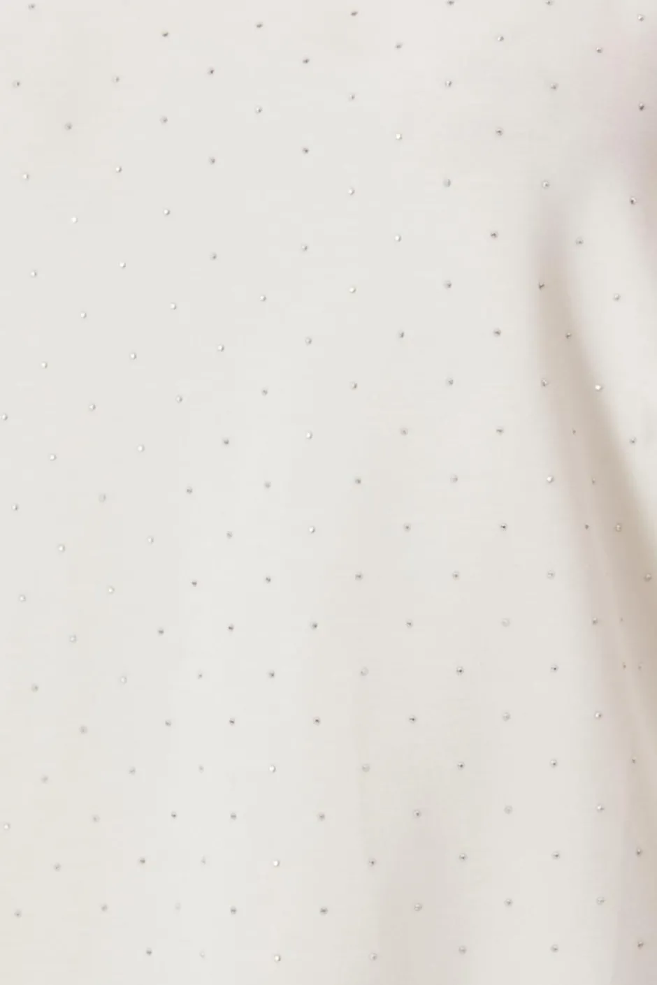 Quiz Stud Detail Top White Online