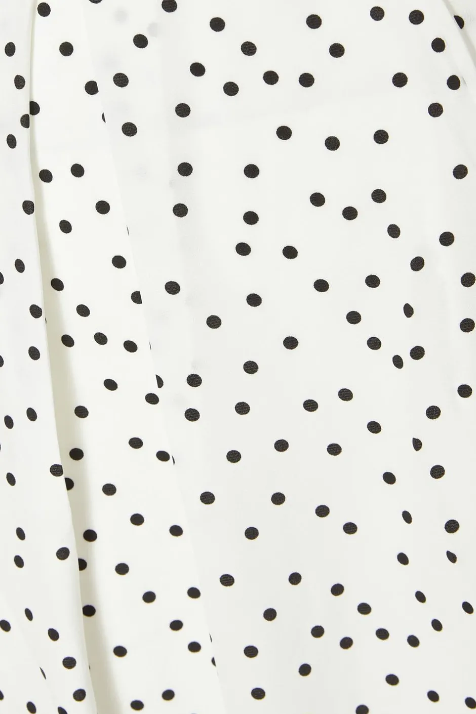 Quiz Tie Neck Polka Dot Midaxi Dress White Clearance