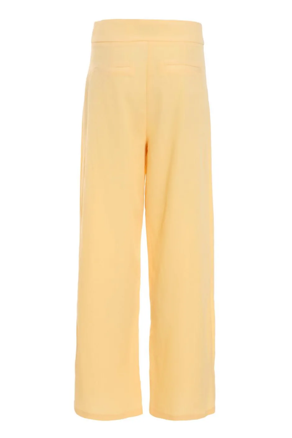 Quiz Linen Palazzo Trousers Yellow
