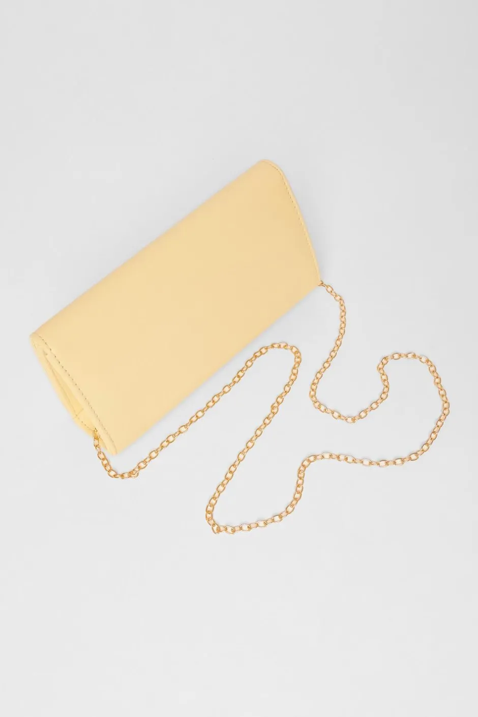 Quiz Long Clutch Bag Yellow Clearance